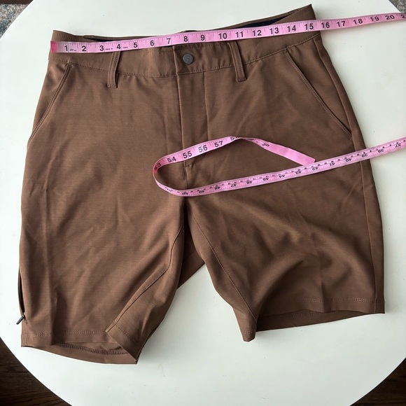 BYLT Basics 9” Kinetic Short Men’s Size 31 Brown Performance Fabric - Picture 4 of 11